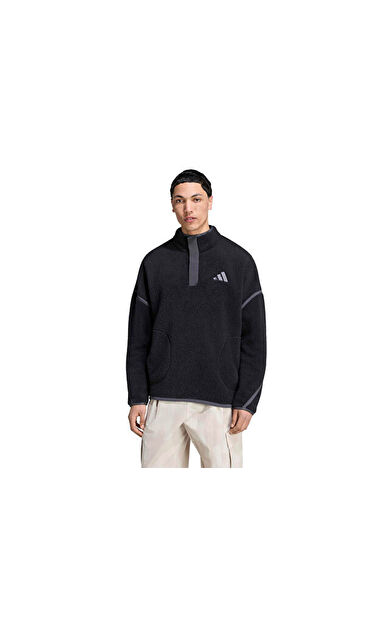 Adidas TERREX MT ESS HP Erkek Outdoor Polar Sweatshirts KS2326 Siyah