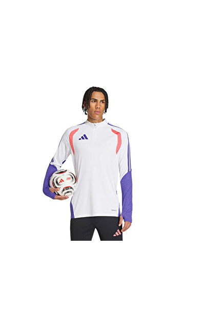Adidas Tiro 26 Competition Top Erkek Futbol Antrenman Uzun Kollu Tişört KS2858 Beyaz