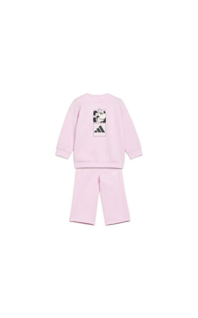 Adidas I DISNEY MINNIE MOUSE JOG Bebek Günlük Eşofman Takımı KS3949 Pembe