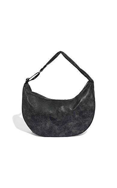 Adidas PU STUDS MOON BAG Omuz Çantası-En: 51 Cm, Boy: 35 Cm KS6911 Siyah