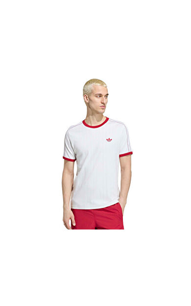 Adidas 3S TEE STR Erkek Günlük Tişört KS7449 Beyaz