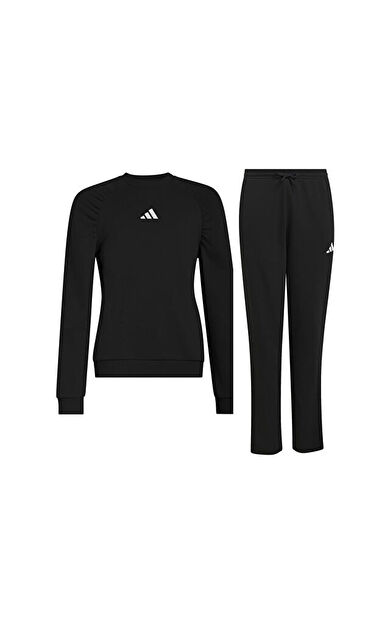 Adidas JG  FT SWTST Çocuk Günlük Eşofman Takımı KS7595 Siyah