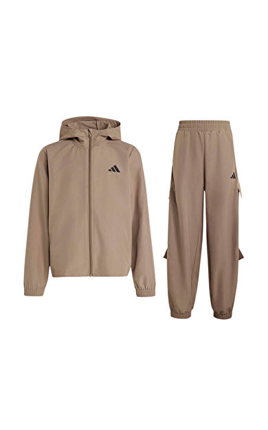 Adidas J WV UTLTY TS Çocuk Günlük Eşofman Takımı KT4150 Haki