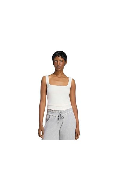 Adidas JERSEY TANK Kadın Günlük Atlet KT4673 Beyaz