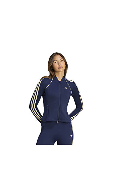 Adidas OG SP MIDLAY Kadın Antrenman Ceketi KU3687 Lacivert