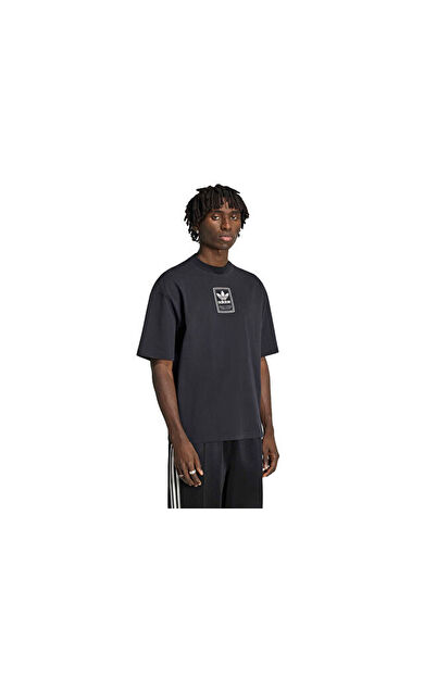 Adidas ELEVATED GFX TE Erkek Günlük Tişört KW4405 Siyah