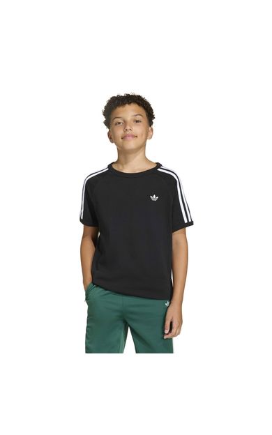 adidas 3 Strıpe Tee Çocuk T-Shirt Siyah