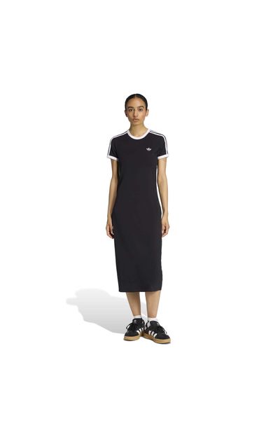 adidas 3S Dress Kadın Elbise - Etek Siyah