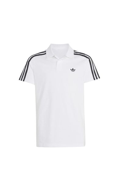 adidas 3S Polo Tee Çocuk T-Shirt Beyaz