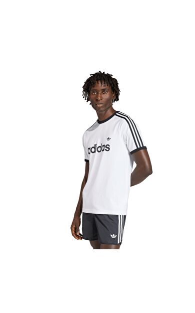 adidas 3S Rınger T Erkek T-Shirt Beyaz