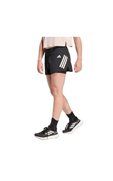 adidas Adı365 2I1 W Kadın Şort Ve Kapri Siyah