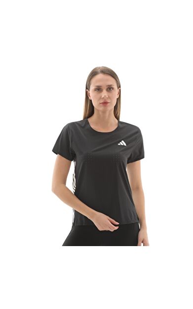 adidas Adızero Tee W Kadın T-Shirt Siyah