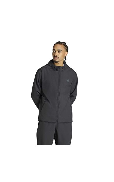adidas D4T Cw Full-Zıp Erkek Ceket Siyah