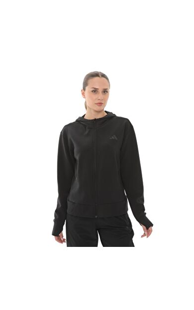 adidas D4T Fz Hoodıe Kadın Ceket Siyah