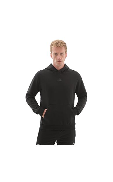 adidas D4T Hoodıe Erkek Sweatshirt Siyah