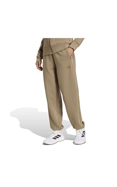 adidas D4T Knıt Pant Kadın Eşofman Altı Bej