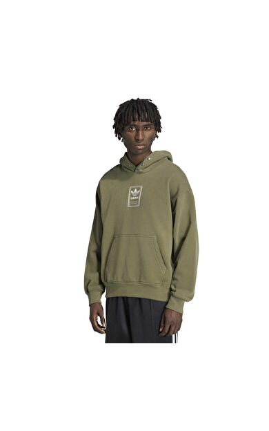 adidas Elevated Gfx Hd Erkek Sweatshirt Haki