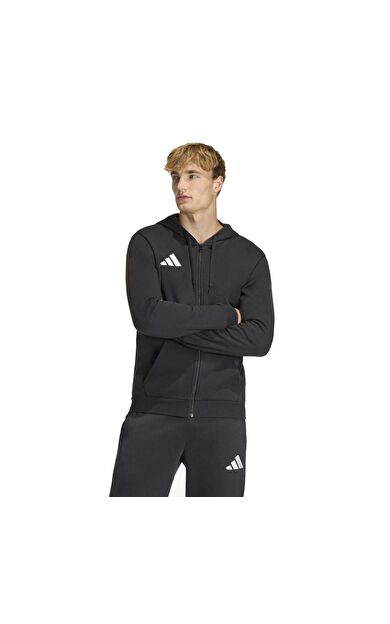 adidas Ent26 Fz Hood Erkek Sweatshirt Siyah