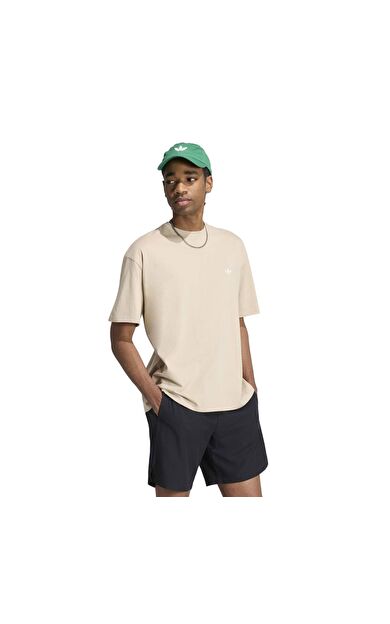 adidas Ess Loose Tee Erkek T-Shirt Bej