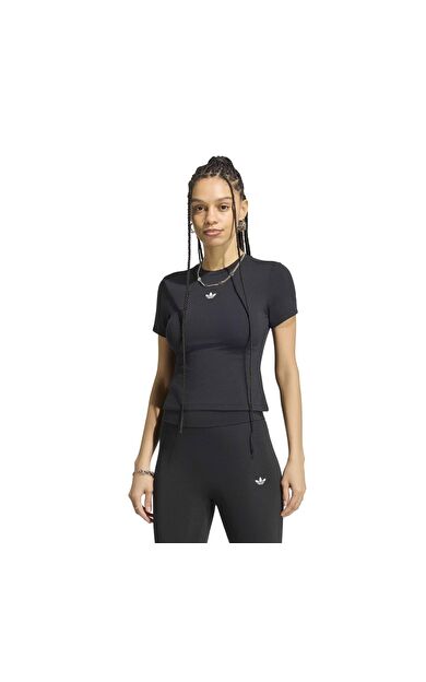 adidas Ess Pes Ss Kadın T-Shirt Siyah