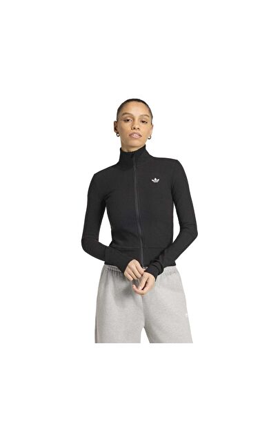adidas Ess Rıb Fz Tt Kadın Ceket Siyah