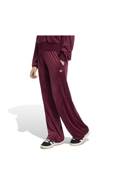 adidas Ess Velour Pant Kadın Eşofman Altı Bordo