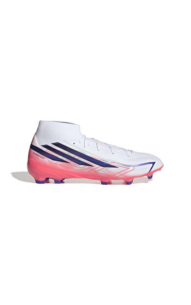 adidas F50 Hyperfast League Mıd Fg Çocuk Spor Ayakkabı Beyaz