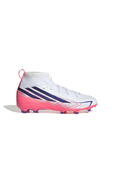 adidas F50 Hyperfast League Mıd Fg J Çocuk Spor Ayakkabı Beyaz