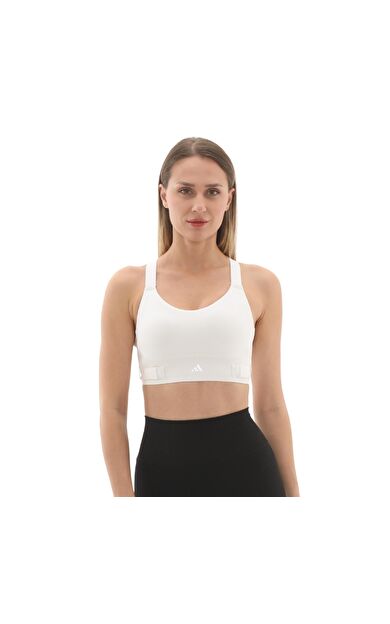 adidas Fastım L Hs Bra Kadın Büstiyer Beyaz