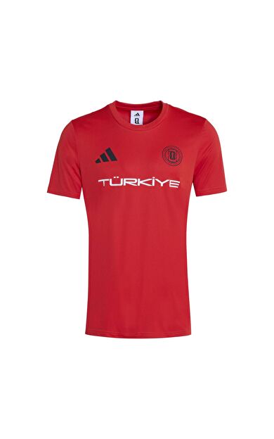 adidas Fıfa World Cup 26 Türkiye Erkek Forması Kırmızı