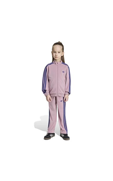 adidas Fırebırd Ts Çocuk Eşofman Takımı Mor