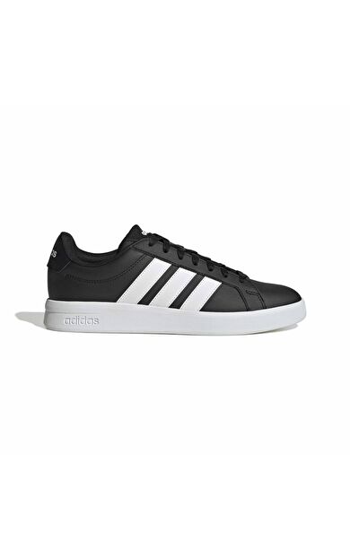adidas Grand Court Base 3.0 Erkek Spor Ayakkabı Siyah