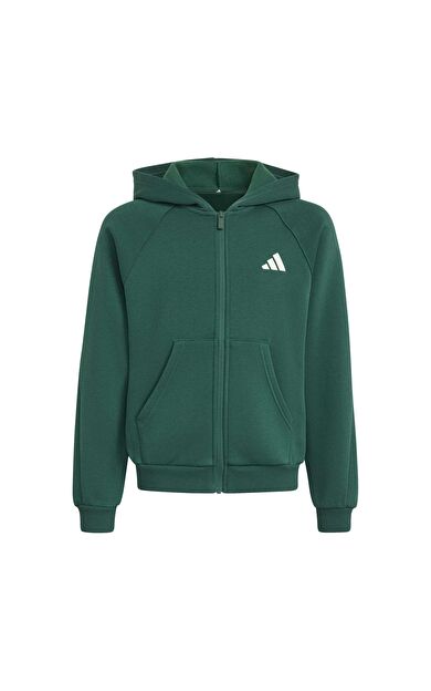 adidas J Clgt Fz Hd Çocuk Ceket Yeşil