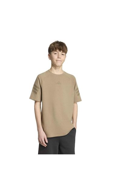 adidas J Fı 3S  Tee Çocuk T-Shirt Bej