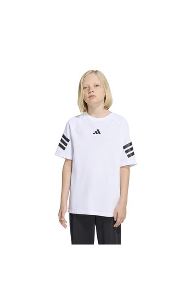 adidas J Fı 3S  Tee Çocuk T-Shirt Beyaz