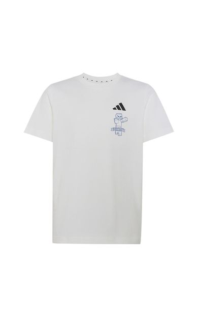 adidas J Mc Tee 2 Çocuk T-Shirt Beyaz