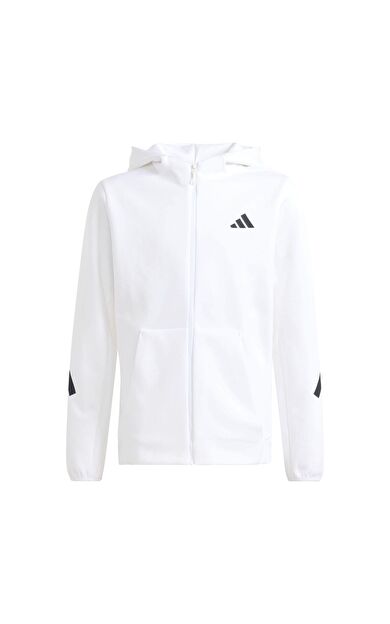 adidas J Z.n.e. Fz Hd Çocuk Ceket Beyaz
