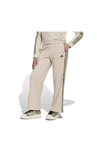 adidas Jg An 3S Ft Pt Çocuk Eşofman Altı Bej