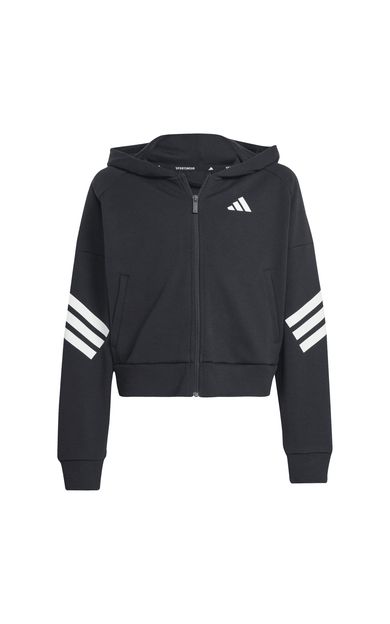 adidas Jg Fı 3S Fz Çocuk Ceket Siyah