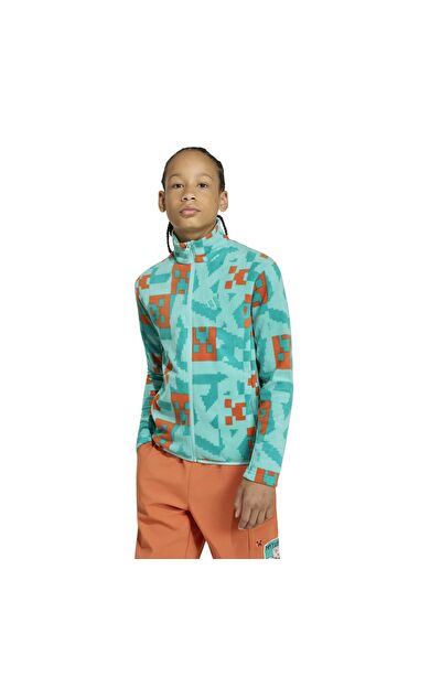 adidas K Mc Mt Fz Fle Çocuk Mont Turkuaz