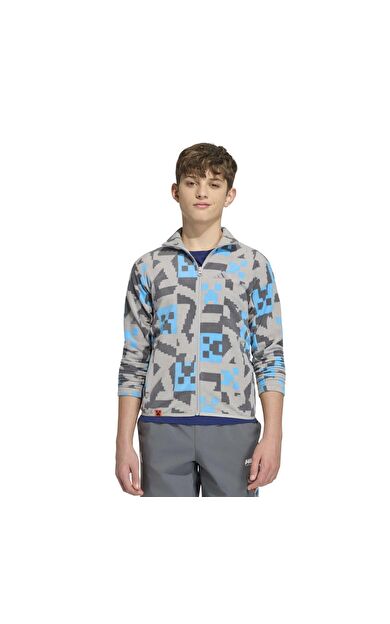 adidas K Mc Mt Fz Fle Çocuk Mont Gri