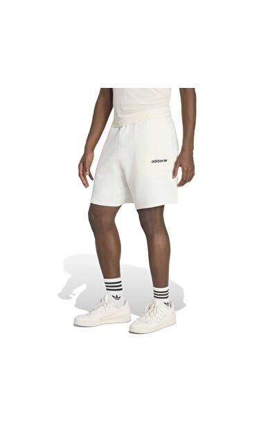 adidas Knıt Sho Erkek Şort Ve Kapri Beyaz