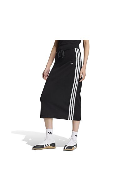 adidas Knıt Skırt Kadın Elbise - Etek Siyah