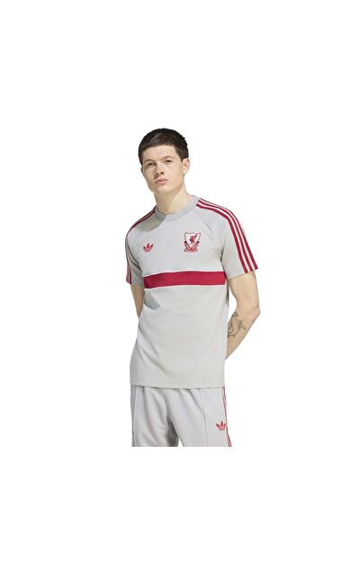 adidas Lfc Og2 Tee Erkek T-Shirt Gri