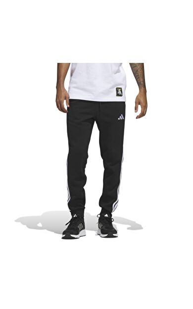 adidas M 3S Fl Tc Pt Erkek Eşofman Altı Siyah
