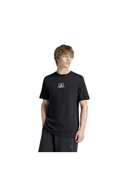 adidas M Clkd I Ofc T Erkek T-Shirt Siyah