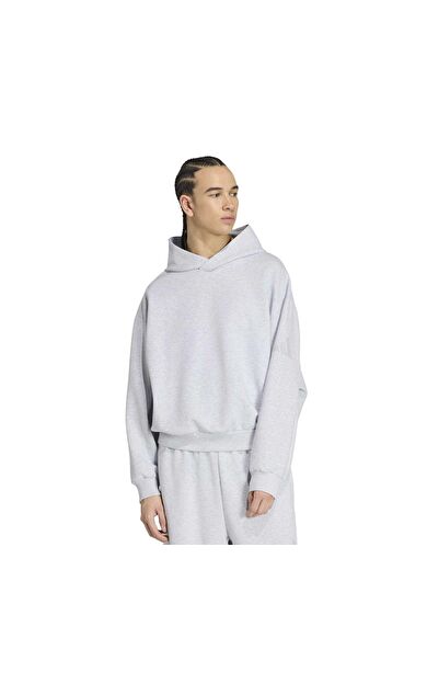 adidas M Sl Sk Hd Erkek Sweatshirt Gri