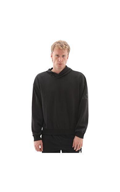 adidas M Sl Sk Hd Erkek Sweatshirt Siyah
