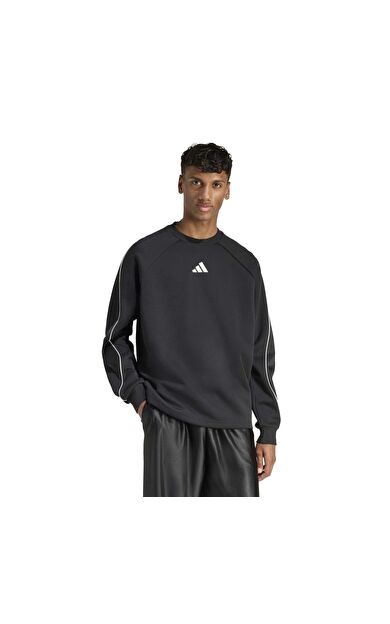 adidas M Stadıum Crw Erkek Sweatshirt Siyah