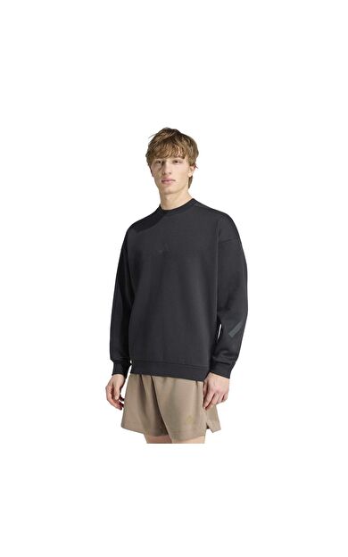adidas M Z.n.e. Crw Erkek Sweatshirt Siyah